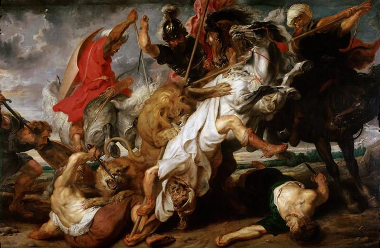 Peter Paul Rubens Lion Hunt (mk27)